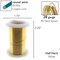 The Beadsmith Wire Elements Lacquered Tarnish-Resistant Copper Wire